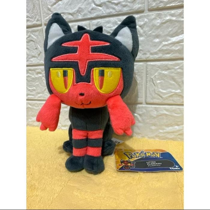 Gambar Boneka pokemon litten brand tommy / pl import - 𝐥𝐢𝐭𝐭𝐞𝐧 dari lancarejeki_NEW undefined Tokopedia