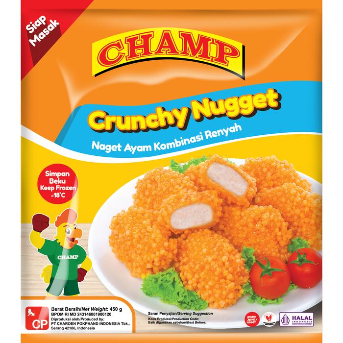 Gambar Paket Champ Crunchy Nugget 450 Gr (2 Pcs) dari Prima Freshmart undefined Tokopedia