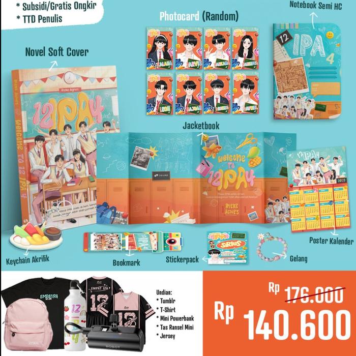 Gambar PRE ORDER - Buku Novel - 12 IPA 4 - Rieke Agnes - Skuad - Bumifiksi - OPEN PO 6 DES - KELAS SPESIAL dari Bumi Fiksi Makassar undefined Tokopedia