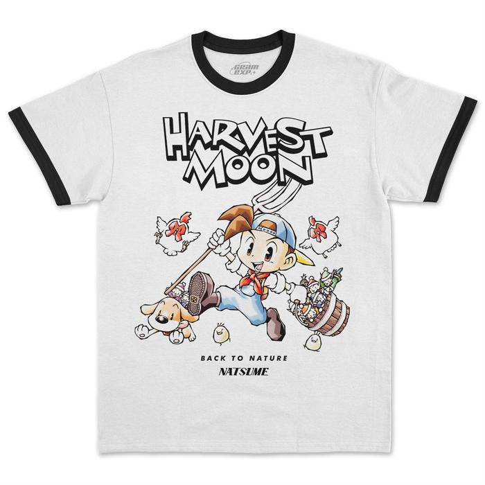 Gambar Kaos Baju Harvest Moon | PS1 | Game T-Shirt - Ringer, M dari Geamexp undefined Tokopedia