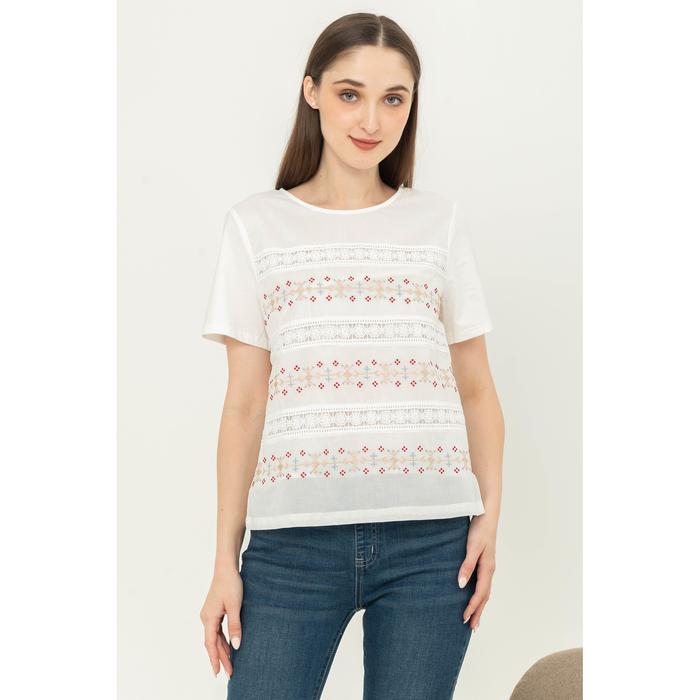 Gambar *Ready Stok* SISTER'S - Atasan Katun C1466 (CAP) - Putih, M dari Sisters Fashion Group undefined Tokopedia