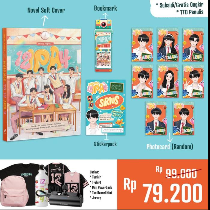 Gambar PRE ORDER - Buku Novel - 12 IPA 4 - Rieke Agnes - Skuad - Bumifiksi - OPEN PO 6 DES - JARVIS dari Bumi Fiksi Makassar undefined Tokopedia