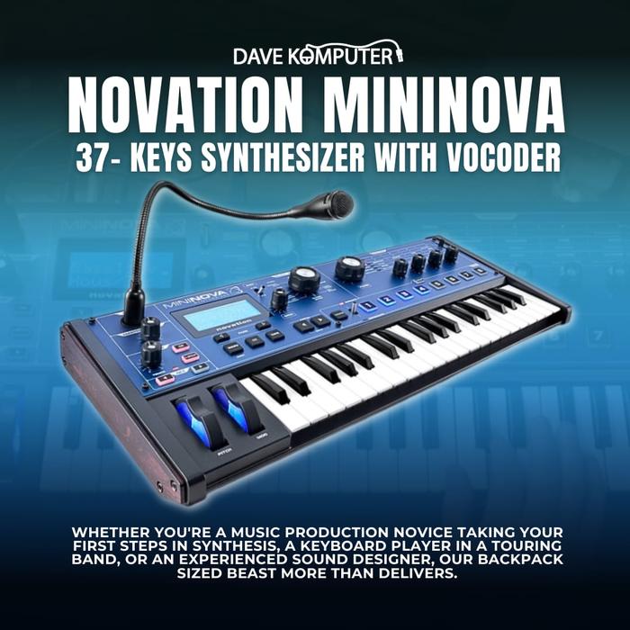 Novation mininova シンセサイザー 37鍵