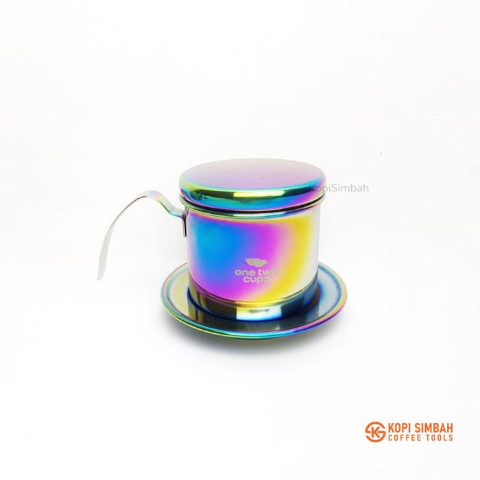 Gambar Vietnamese Coffee Dripper Alat Seduh kopi Manual Brew Vietnam Drip - Rainbow dari Kopi Simbah Coffee Tools undefined Tokopedia