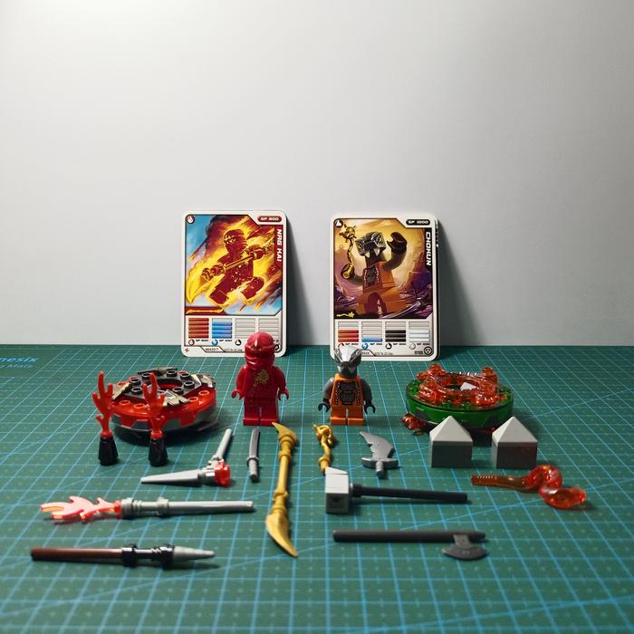 Gambar Lego Ninjago NRG Kai VS Chokun Spinner Pack dari SalamiSecondhand undefined Tokopedia