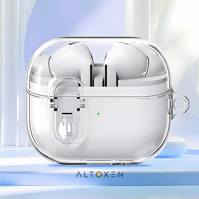 Gambar Case Samsung Galaxy Buds 3 Buds 3 Pro Premium TPU Case Clear Cover Casing Free Keychain - Trans Putih dari Elixora.id undefined Tokopedia