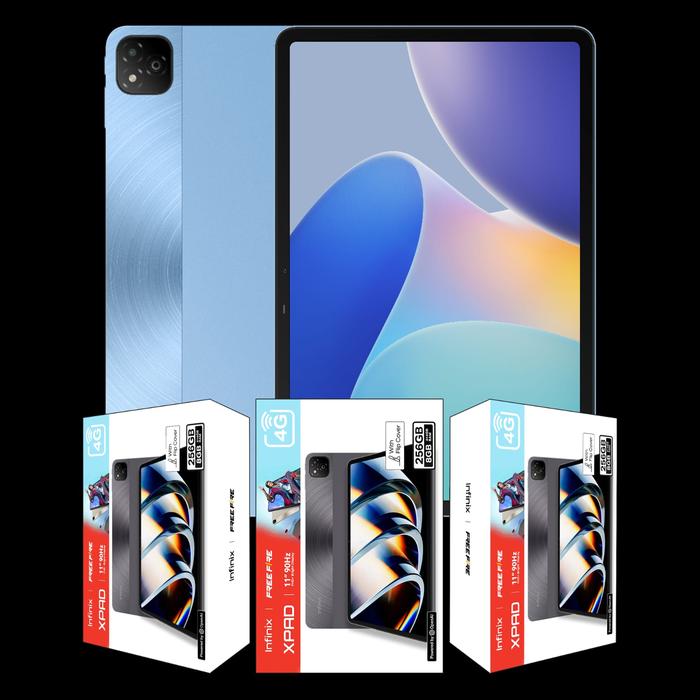 Gambar INFINIX XPAD 4+4/256 LTE GARANSI RESMI INDONESIA - Frost Blue dari V2 CELL STORE undefined Tokopedia