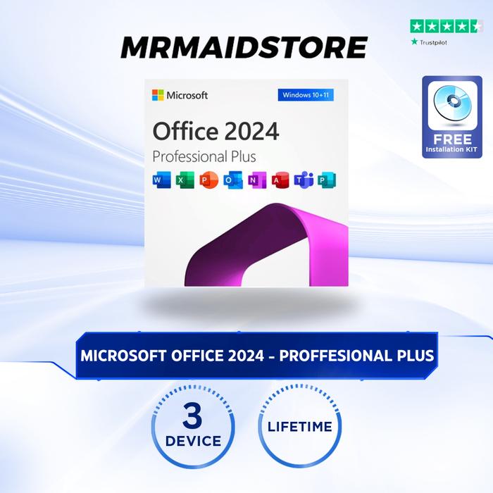 Promo Microsoft Office 2024 Professional Plus - Original License - 2024 ...