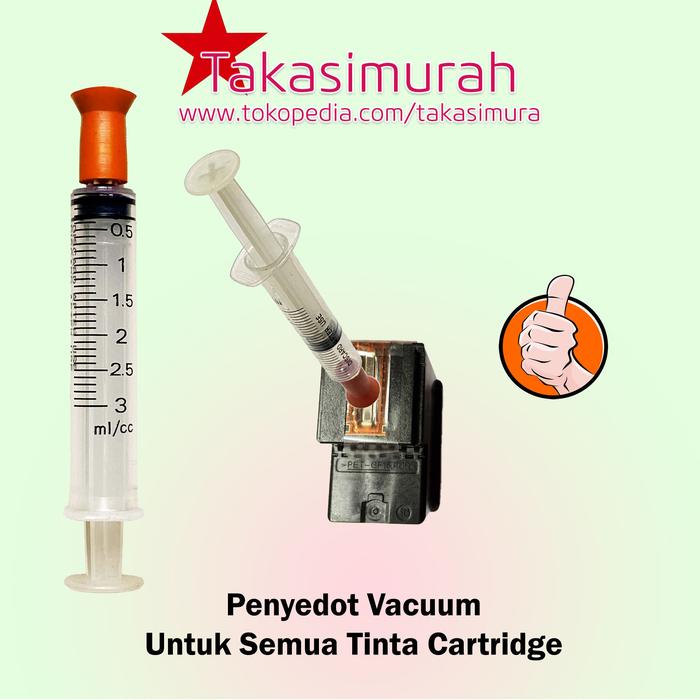 Gambar Penyedot dan pembersih head cleaner tinta cartridge canon epson hp metode sedot vacuum refill toolkit teknisi catridge untuk service head printer - Sedot Vakum dari Shangmura undefined Tokopedia