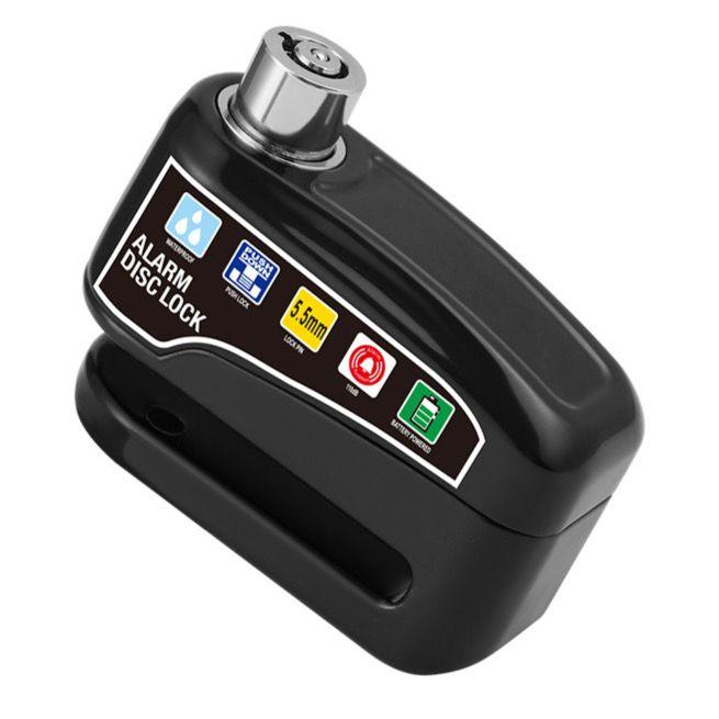 Gambar Kunci gembok pengaman anti maling cakram alarm sepeda motor disc lock - Hitam dari Dilate Shop undefined Tokopedia