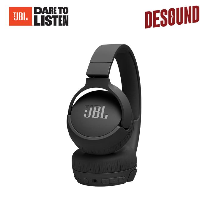 Gambar JBL Tune 670NC - Adaptive Noise Cancelling with Smart Ambient Wireless On-Ear Headphones - Hitam dari Desound Official undefined Tokopedia