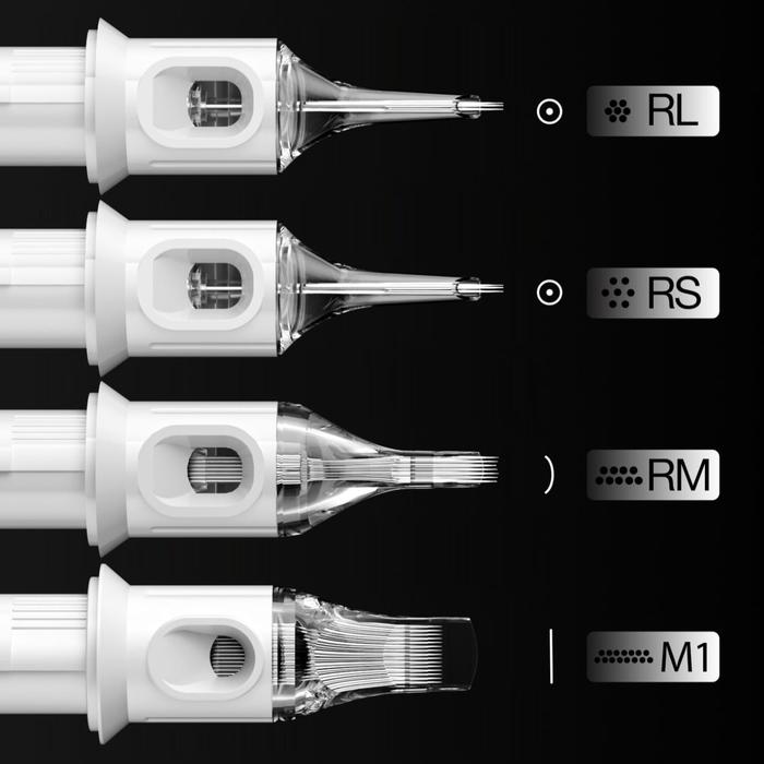 Gambar JARUM TATTOO CATRIDGE QUELLE M1/RM . 5/7/9/11/13/15/17/19/23 - 1PP 5PC - RM, 13 dari WB Piercing undefined Tokopedia