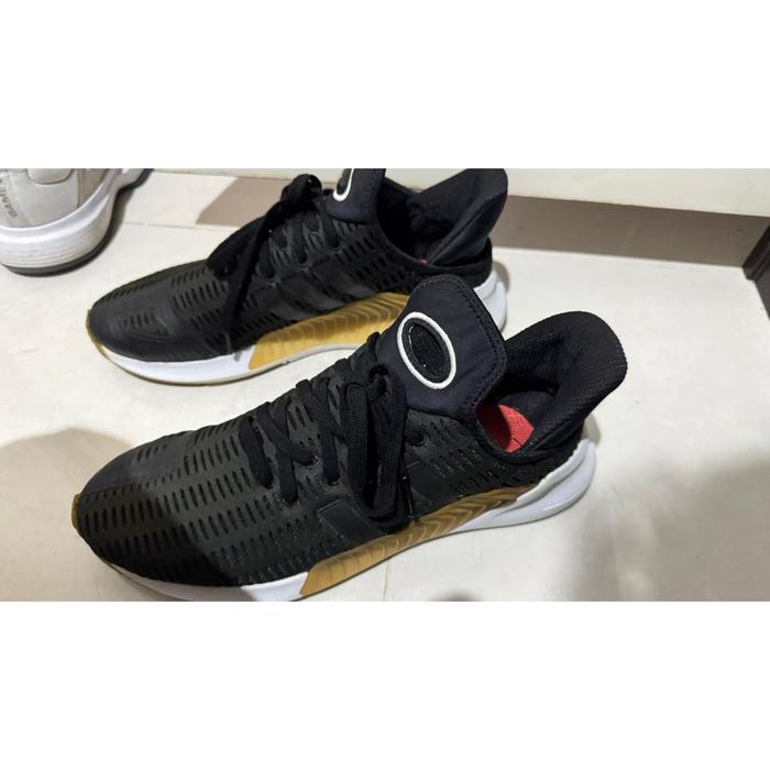 Jual Adidas Men CLIMACOOL Slip On Running Shoes, Black Jakarta