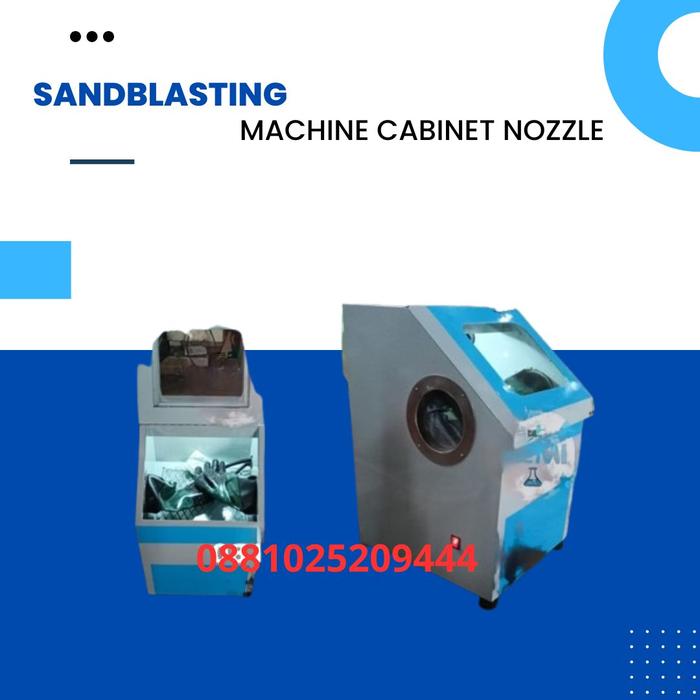 Gambar 450 SAND BLASTING MACHINE CABINET WITH NOZZLE / MESIN SANDBLASTING/TDK Packing Kayu dari Nusantara Equipment Store undefined Tokopedia