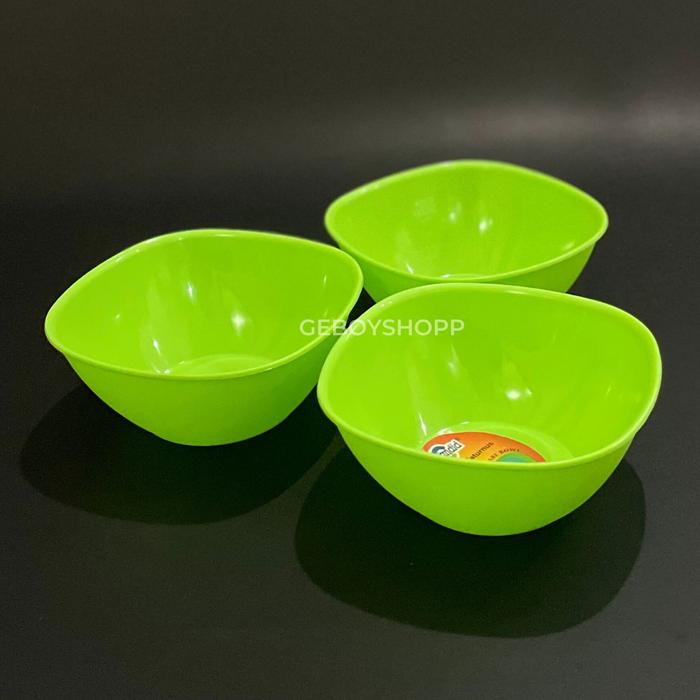 Gambar Mangkok Plastik S / Mangkuk Plastik Saturnus S Food Grade - MKSTS HIJAU, [1PCS] dari Geboyshopp_NEW undefined Tokopedia