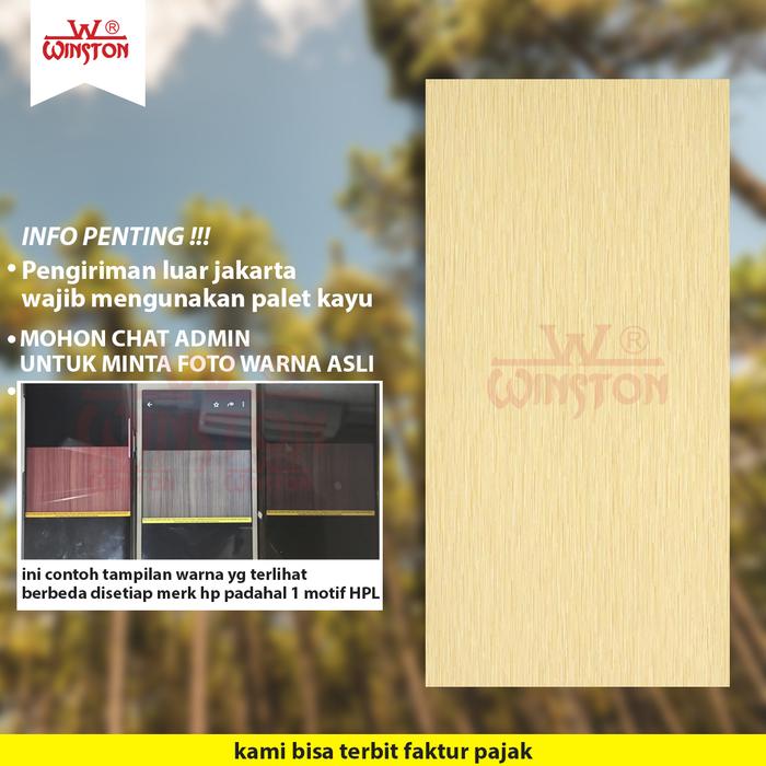 Gambar HPL Furniture BEST by Winston Motif Urat Kayu Wood Grains - D - 4503 SS, NO BUBBLE dari Winston-Ok Interior undefined Tokopedia
