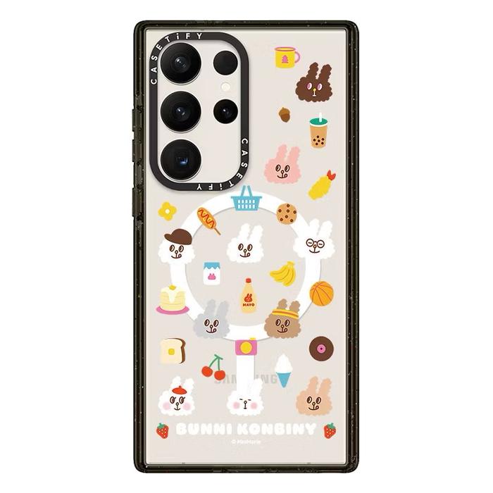 Gambar CASETIFY BUNNI KONBINY BUNNY MAGSAFE MAGNETIC CHARGING S22ultra s23ultra s24plus s24ultra - Putih, tulis di notes dari velvetsummerstudios undefined Tokopedia