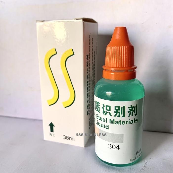 Gambar OBAT TES / OBAT TETES 304 STAINLESS (SHUANG SHENG) - UJI KADAR 201 304 - SHUANG SHENG 35 dari HSS Stainless Accesories undefined Tokopedia
