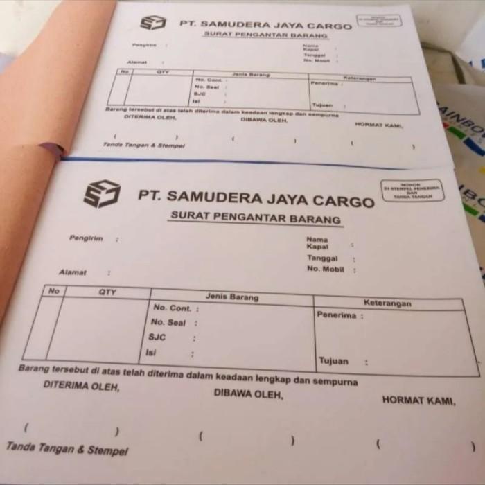 Jual Buku Ncr 3 Rangkap ukuran 1/3 A4 Desain Custom - 1 Warna - Kota ...