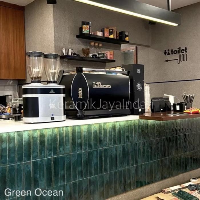 Gambar SINGRES SIN GRES SUBWAY TILE KERAMIK LANTAI DINDING TERRA CANYON JULIUS GREEN OCEAN BLUE GREY BLACK MOZAIK MOZAIC MOSAIK MOSAIC BATU BATA HIJAU BIRU ABU HITAM - JULIUS GREEN OC dari keramikjayaindah undefined Tokopedia