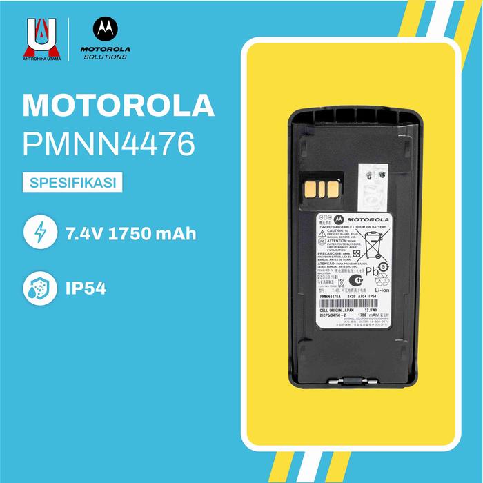 Gambar Battery PMNN4476 MOTOROLA / Baterai PMNN 4476 dari Antronika Utama undefined Tokopedia