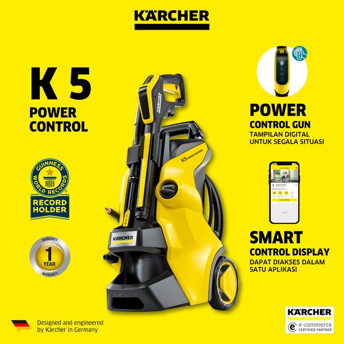 Gambar Karcher K 5 Power Control *EU 2100 Watt High Pressure Washer - K5 Only dari Karcher Indonesia undefined Tokopedia