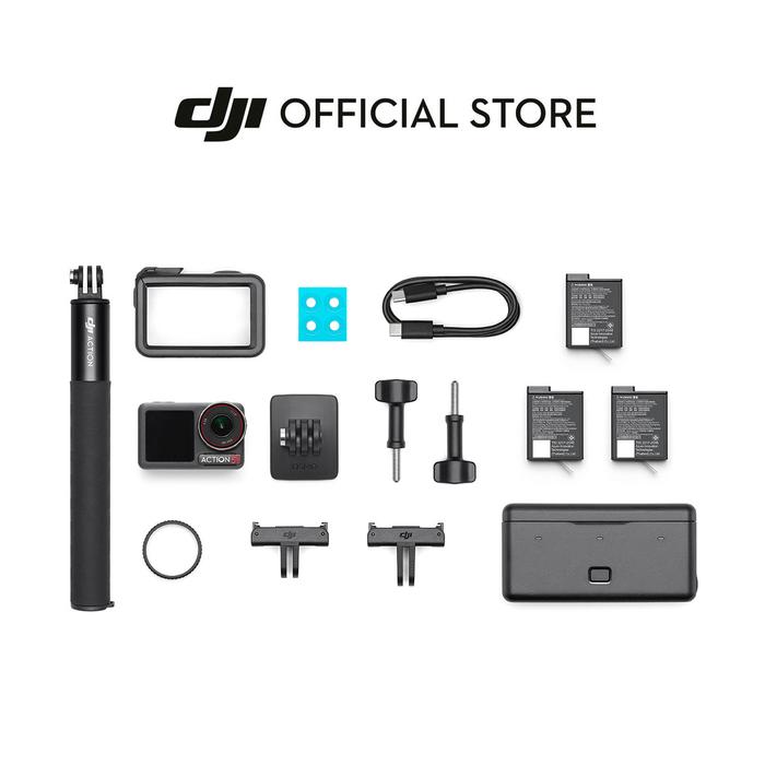Gambar DJI Osmo Action 5 PRO - Action Camera - Adventure Combo dari DJI Official Store undefined Tokopedia