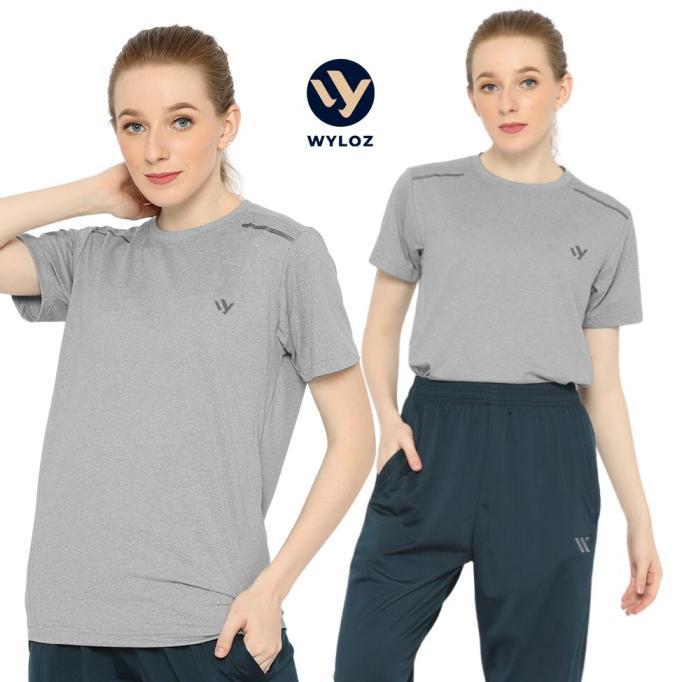 Gambar Terlaris Baju Kaos Olahraga Jumbo Big Size Gym Senam Yoga Cewek Wanita Original Happy Shopping - Abu-abu, XXL dari Griya Unix undefined Tokopedia