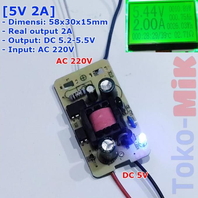 Gambar Promo Pcb Modul Adaptor Power Supply Dc 5V 9V 12V 15V 18V 24V 1A 2A 3A 4A 5A Terlaris - 5V-2A dari Inspirasi Uniky undefined Tokopedia
