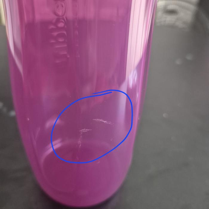 Gambar Botol Minum Tupperware Eco Fashion bottle 500ml  atau 1Liter tutup ulir - 500ml defect dari toko-rizkya undefined Tokopedia