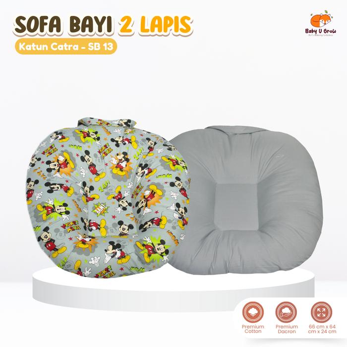 Gambar Sofa Bayi - Baby Lounger - Alas Tatakan Kursi Berjemur Menyusui - 69PettyGold dari Baby U Grow Official undefined 5 Tokopedia