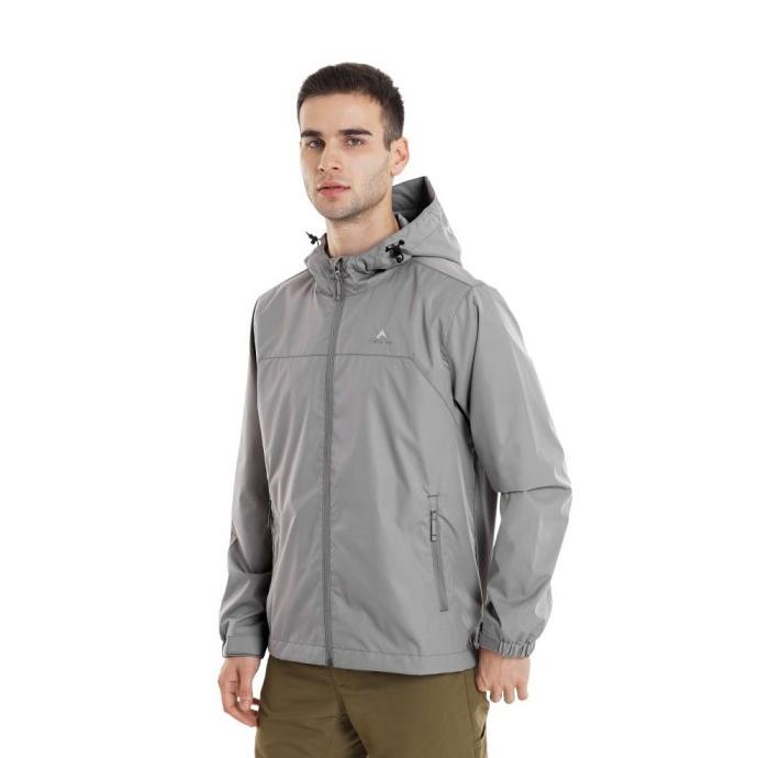 Gambar EIGER STRENUOUS WINDPROOF JACKET - Grey, M dari Westgoo undefined Tokopedia