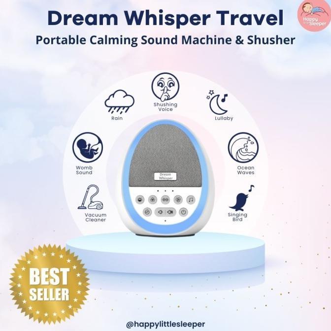 Gambar Dream Whisper Calming Sound White Noise Machine Baby Shusher - DW Travel, Non Gift Bag dari coolshopq undefined Tokopedia