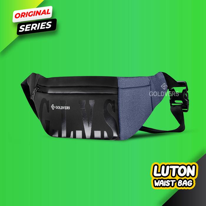 Gambar TAS SELEMPANG PRIA TAS PINGGANG WAISTBAG PRIA ORIGINAL HIGH QUALITY - Biru dari goldvers undefined Tokopedia