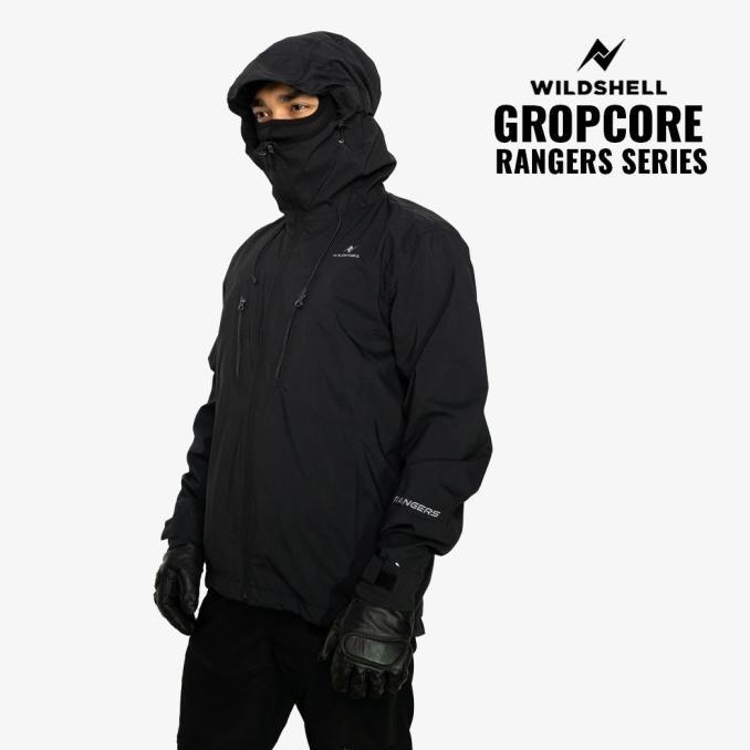 Gambar JAKET WATERPROOF 100% WILDSHELL RANGER SERIES - Hitam, M dari Westgoo undefined Tokopedia