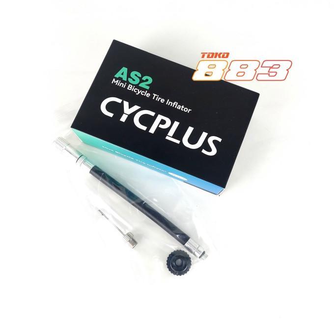 Gambar Ada CYCPLUS TINY E-PUMP CUBE - Tiny Bike Pump 100 PSI 90 detik full - Cycplus+hose dari CycleZone ID undefined Tokopedia
