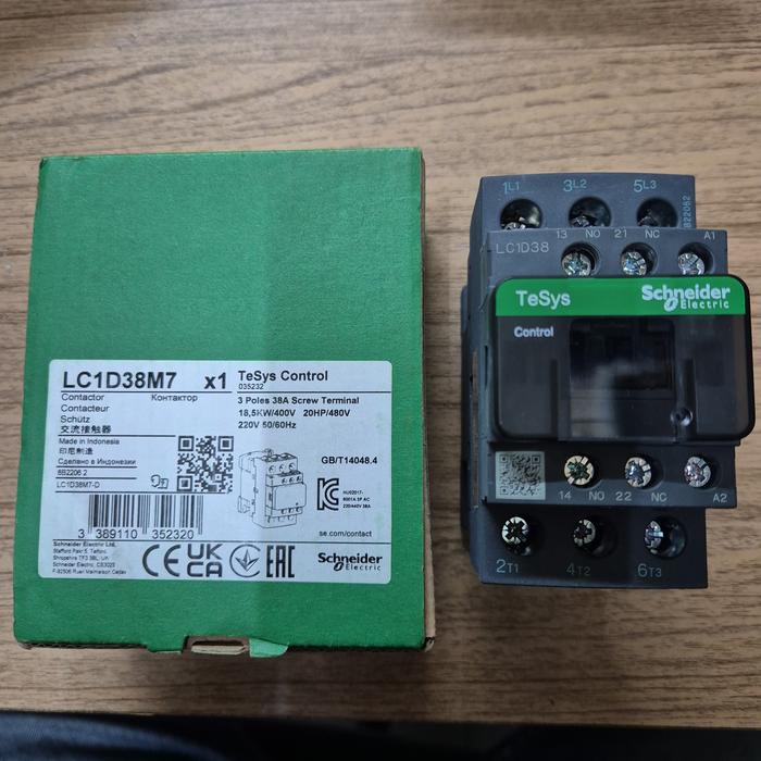 CJX2-1810 LC1 ACコンタクタ18A 3相3極NOコイル電圧AC 24V 50/ モーター制御 AC コンタクタ 18A 3 極 NO NC コイル 220 ボルト LC1D18M7C