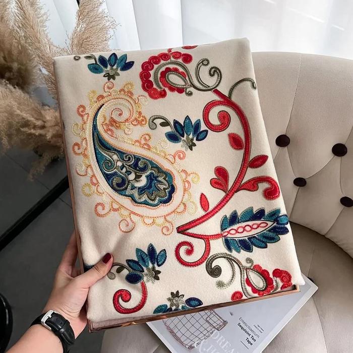 Jual Po 2024 Fashion Scarf Winter Thick Shawl Wrap Head Scarf