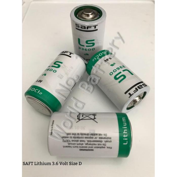 Gambar Saft Made In France Lithium Battery 3.6 V - Size D Type Ls 33600 Terlaris 100 % Original dari TOKO SUJIP undefined Tokopedia