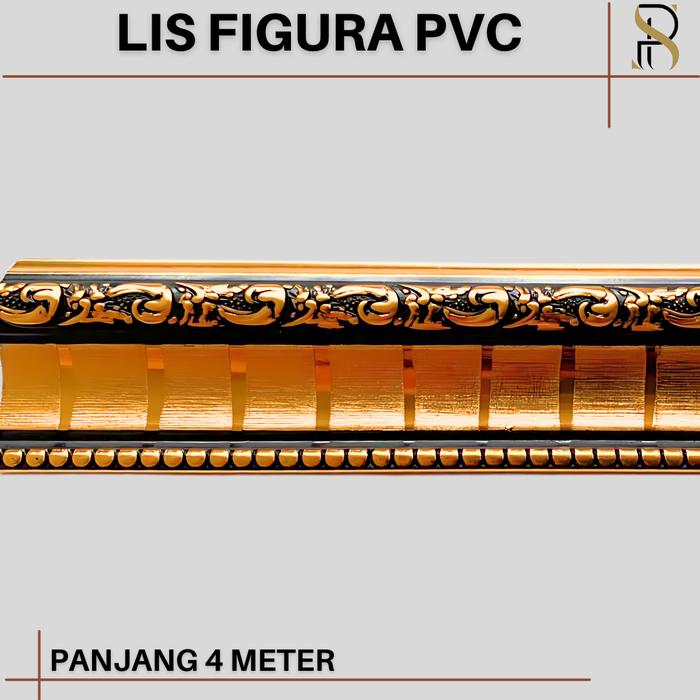Gambar (PEMBELIAN EKSPEDISI TOKPED) Lis Figura / Lis Pigura Plafon / List Figura / Lis Figura Plafon pvc / Lis Bingkai / Lis Siku Figura - LIS 04-A dari Sumber Plafon undefined Tokopedia