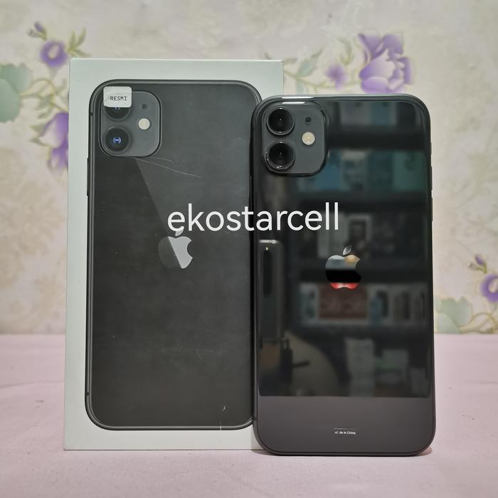 Gambar IPHONE 11 64GB & 128GB IBOX SECOND - BLACK128GB BH86 dari eko star cell undefined Tokopedia