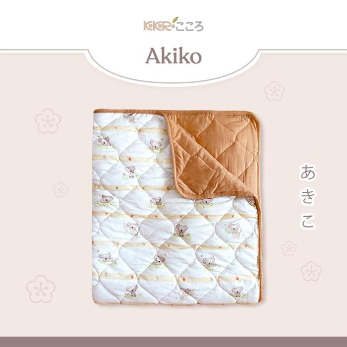 Gambar [NEW] KOKORO STORY QUILT BLANKET BED COVER / SELIMUT DINGIN DEWASA TEBAL BEDCOVER COOLING BLANKET MOTIF KARAKTER HALUS LEMBUT BAHAN TENCEL - Akiko, Adult dari Warna Dunia Indonesia Store undefined Tokopedia