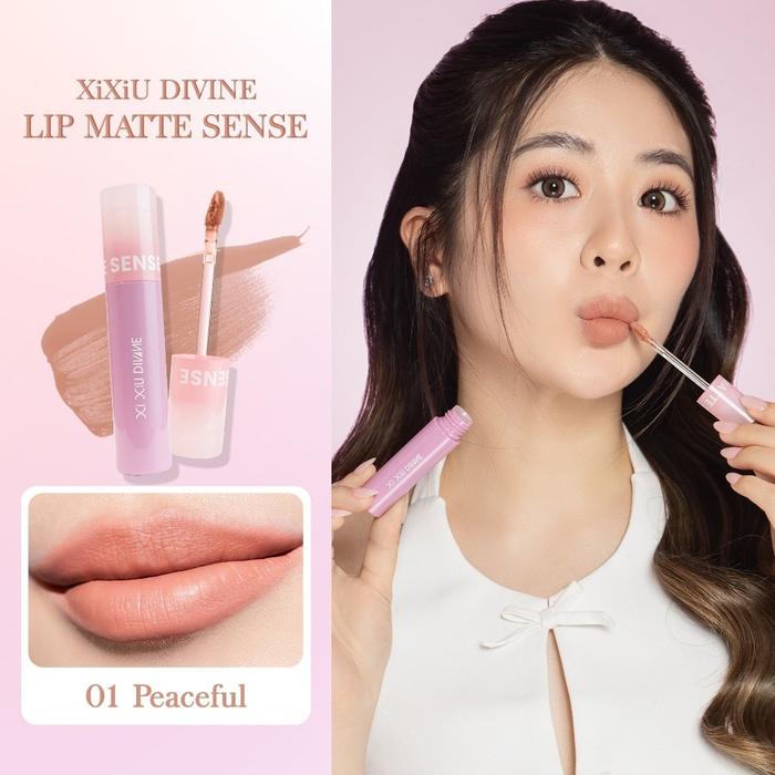 Gambar Xi XiU DIVINE LIP MATTE SENSE |Lip Cream Xi Xiu | Transferproof - XX MATTE 01 dari CHICBEAUTE undefined Tokopedia