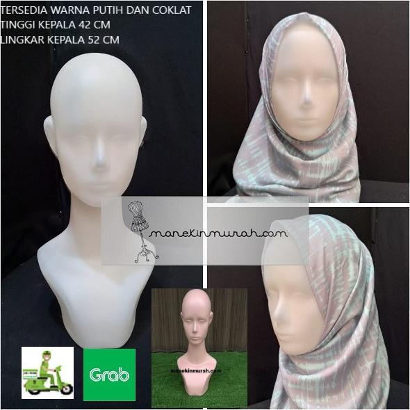 Gambar Manekin Kepala / Manekin Kepala Dewasa dari STOR FRANK undefined Tokopedia
