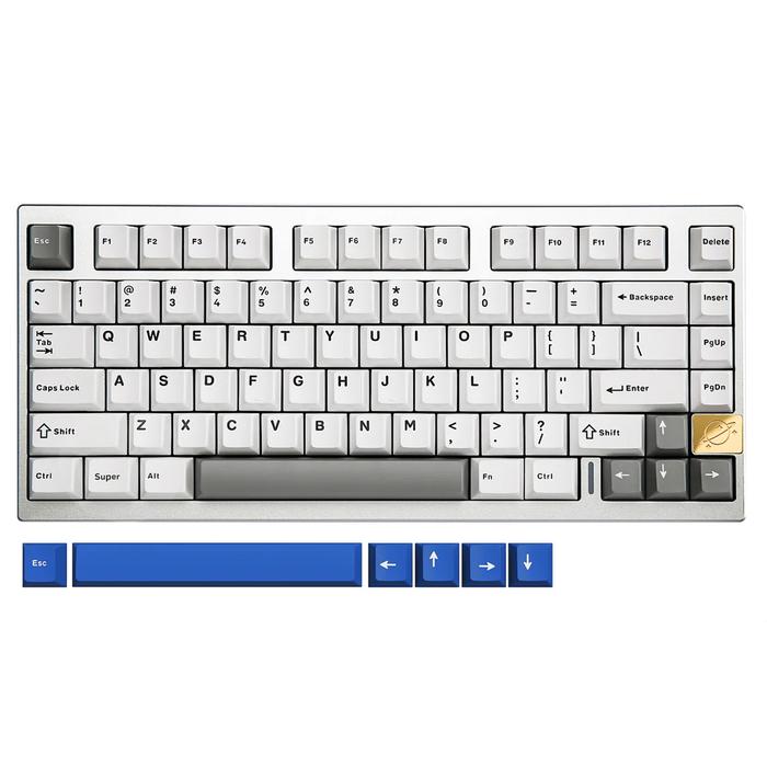 Yunzii AL75 / AL-75 Aluminum Tri Wireless RGB Mechanical Gaming Keyboard 2.4Ghz Bluetooth