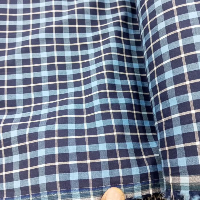 Gambar kain katun kotak kotak bahan baju kemeja kantor yaded import - 10 dari IWAN-TEXTILE undefined Tokopedia