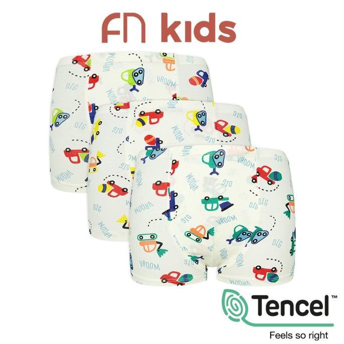 Gambar 100% NEW FN KIDS CELANA DALAM BOXER ANAK LAKI-LAKI TENCEL 3 PCS FK 3161 HAPPY SHOPING - S dari GROSIR LINDIAMOTIF TERBARU undefined Tokopedia