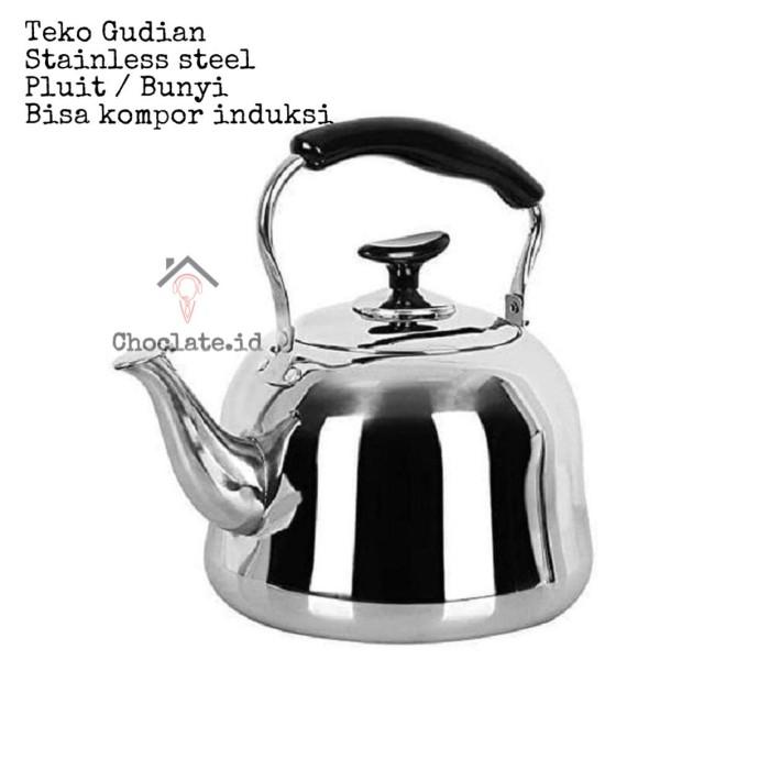 Gambar Rapa - Teko Stainless Steel Gudian pemanas air / Kettle / Ketel / Buny - 1.5 Liter dari RatuMama undefined Tokopedia