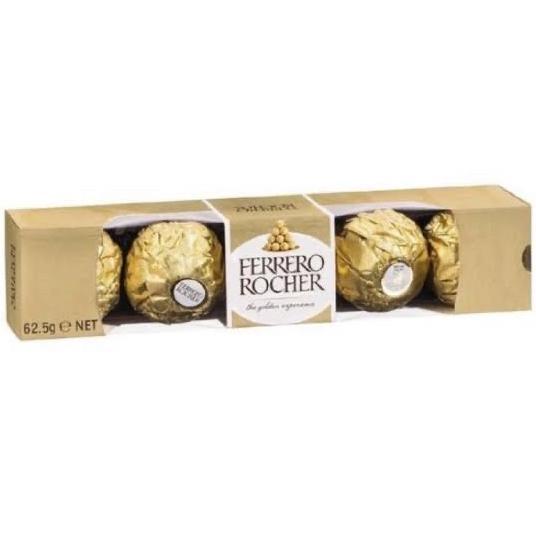 Gambar COKLAT FERRERO ROCHER ISI 24 PCS - COKELAT - PROMO - MURAH - GIFT - ISI 5 dari KreasiKriuk02 undefined Tokopedia