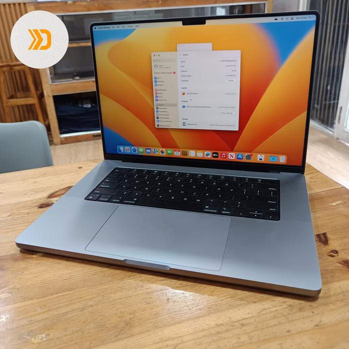 Jual Macbook Pro M1 PRO 16 Inch 16 GB/1 TB 32GB/ TB Kota